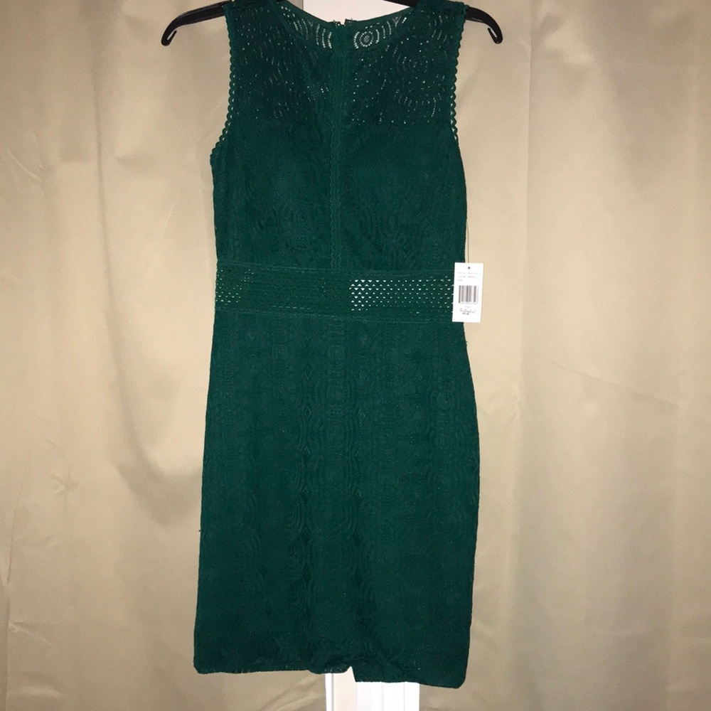 Beautiful emerald green dress